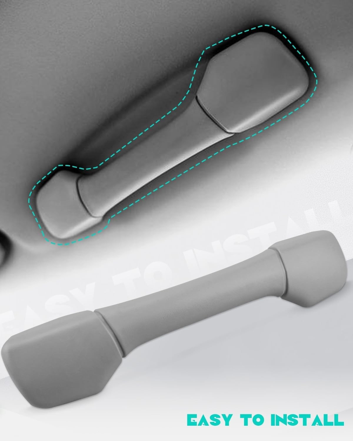Interior Grey Car Front Rear Roof Grab Grip Handle For Lexus IS300 IS350 IS250
