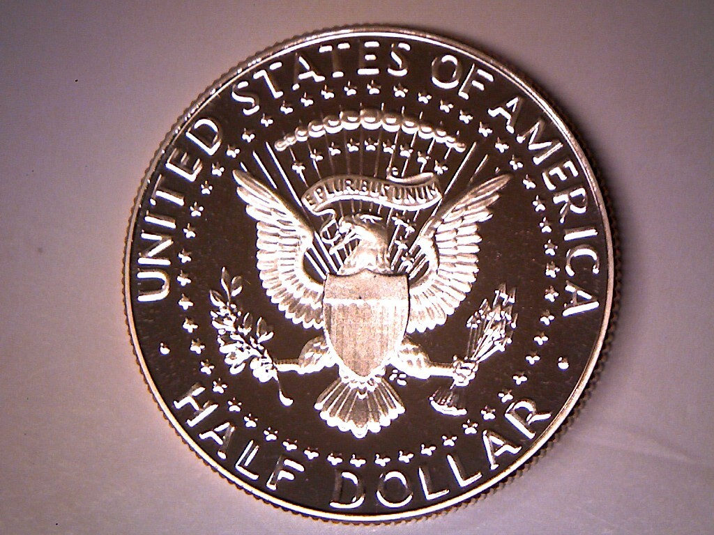 2001 PROOF CLAD KENNEDY HALF DOLLAR "FREE SHIPPING"