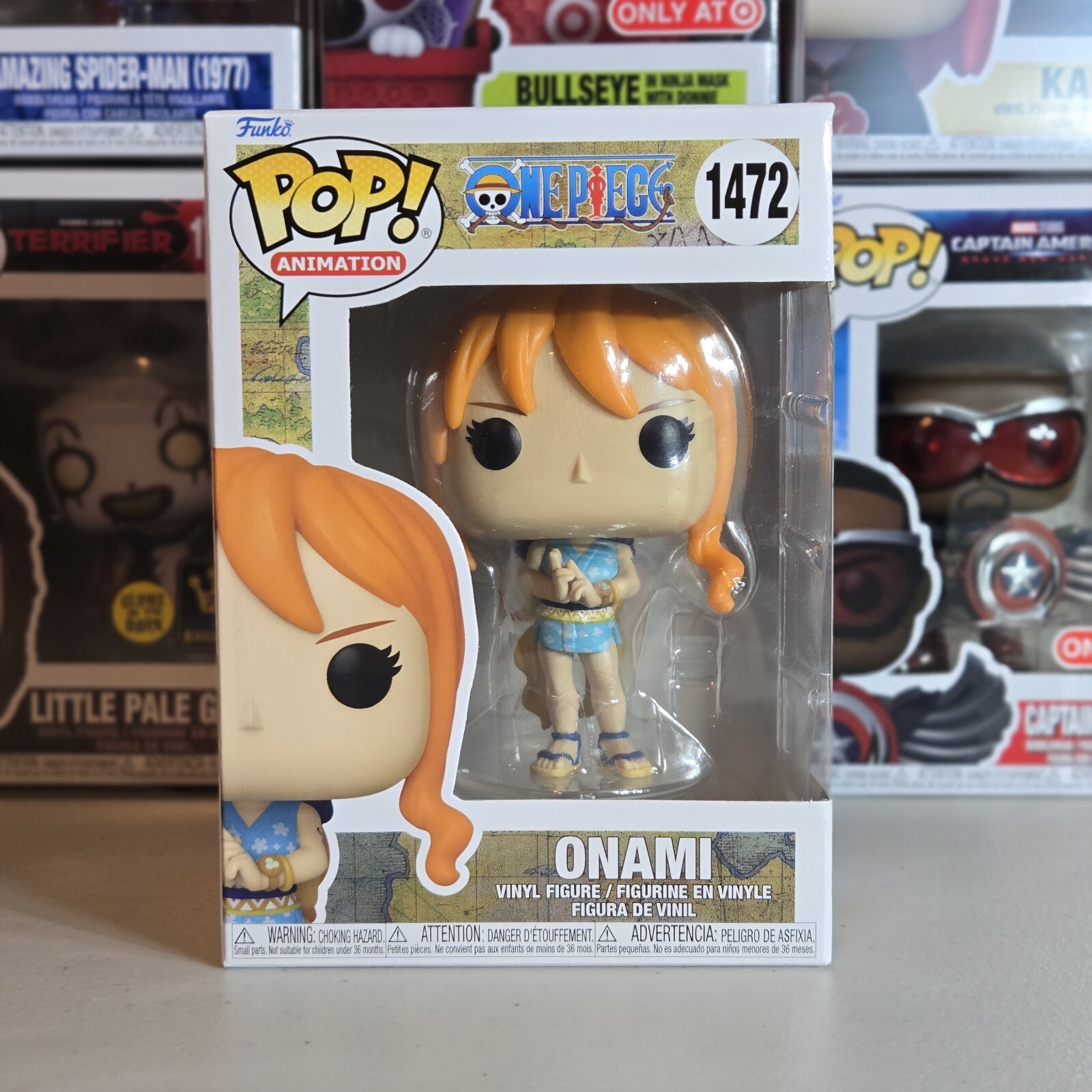 Funko Pop! One Piece Onami (Wano) #1472 And Pop Protector