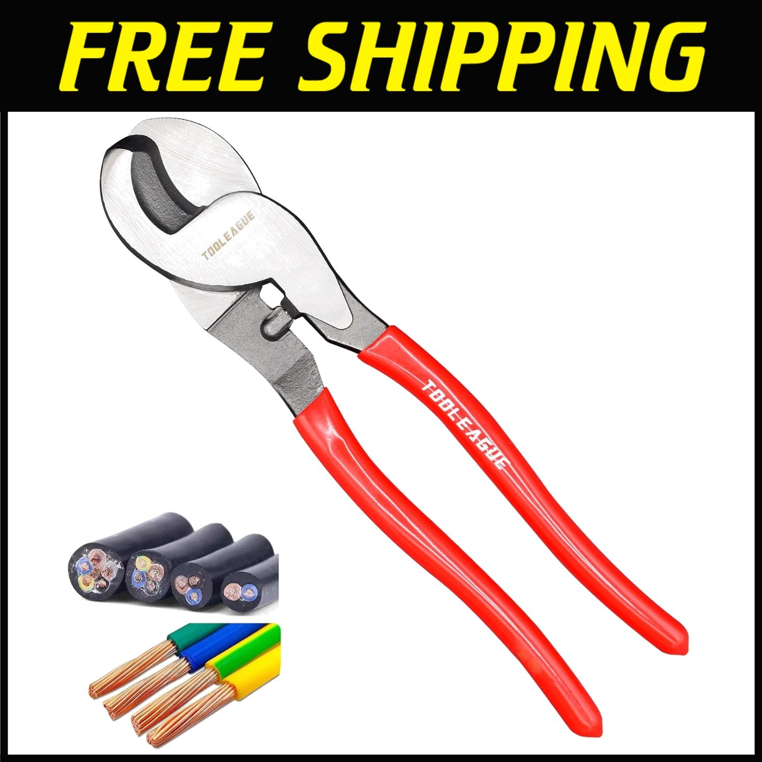 Professional 10" Wire Cutter, High Leverage Design