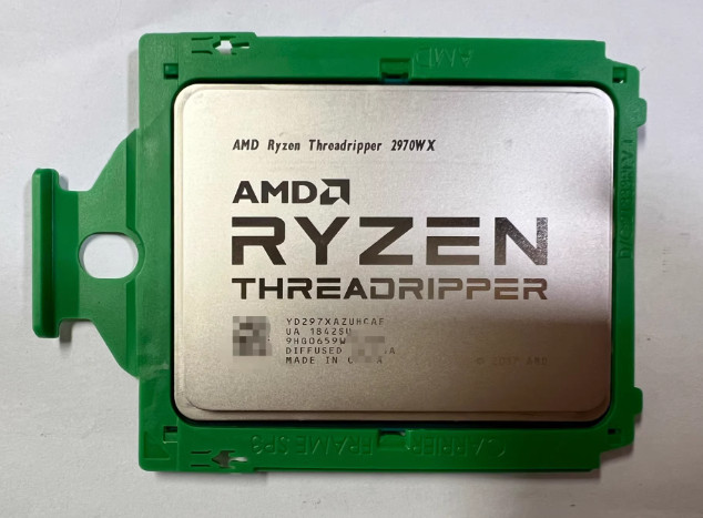 AMD Ryzen Threadripper 2970WX 3.00GHz 24-Core 48-Threads 250W sTR4 CPU Processor