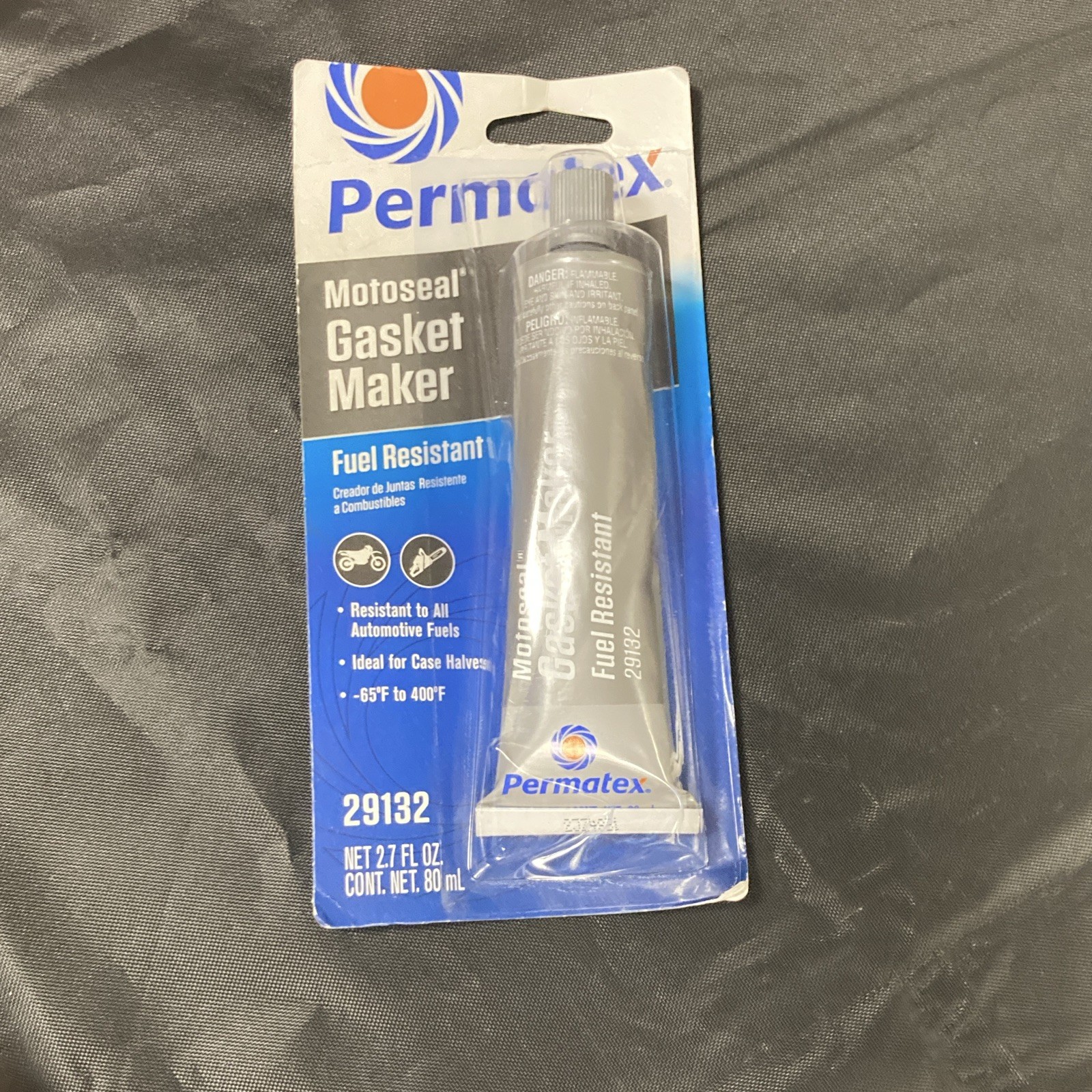Permatex 29132 Motoseal Gasket Maker Fuel Resistant 2.7 fl. oz. New in Package