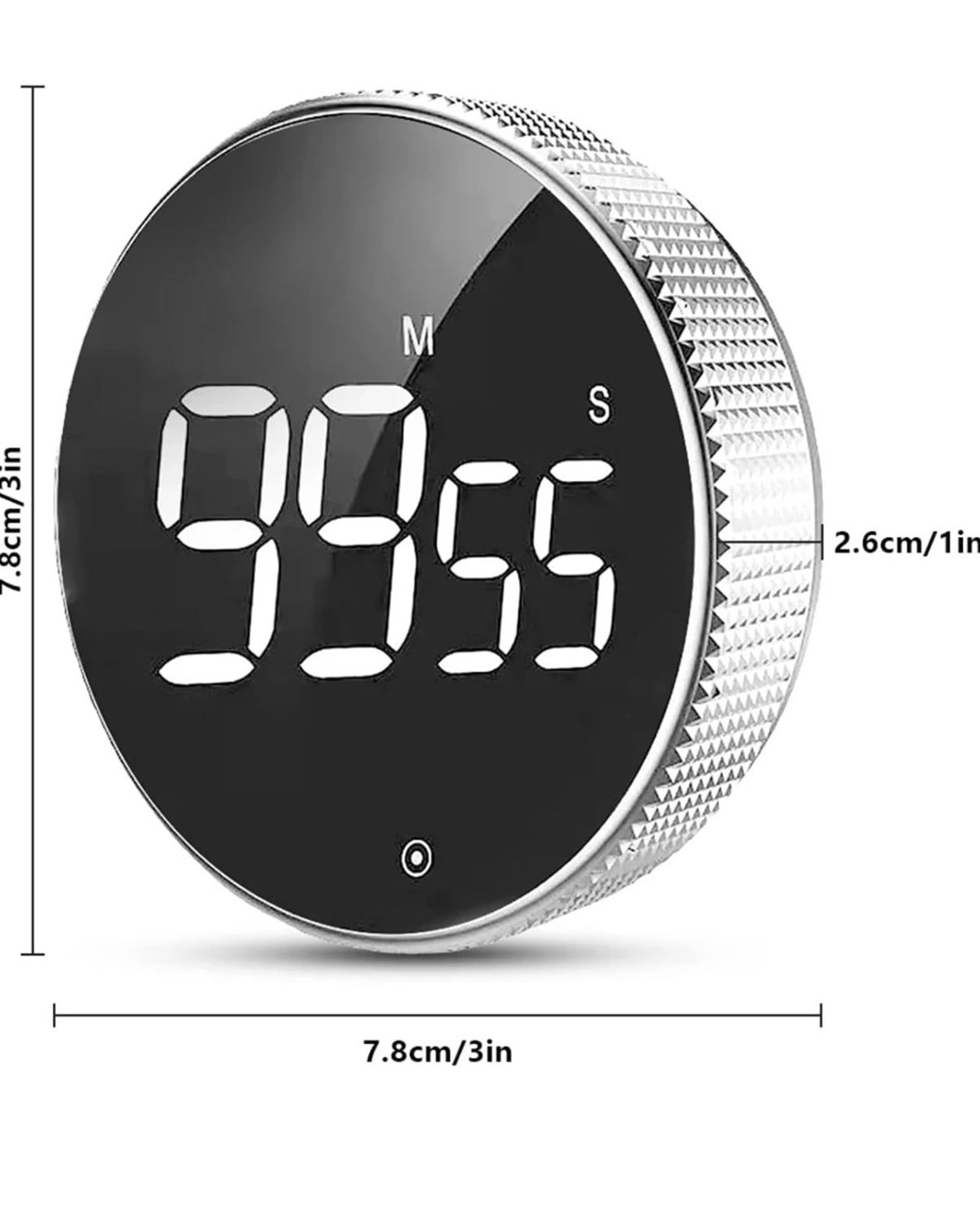 Digital Kitchen Timers, Magnetic Countdown Countup Timer
