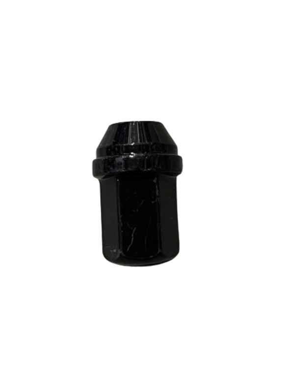 1709DLBK 14 X 1.5 X 7/8 HEX LONG BLACK CHEVY LUG NUT (25/BOX)