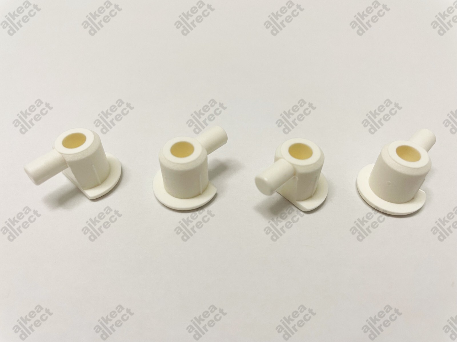 Ikea Plastic support, Part # 107519 107938, white (4 pack) - NEW USA shipped