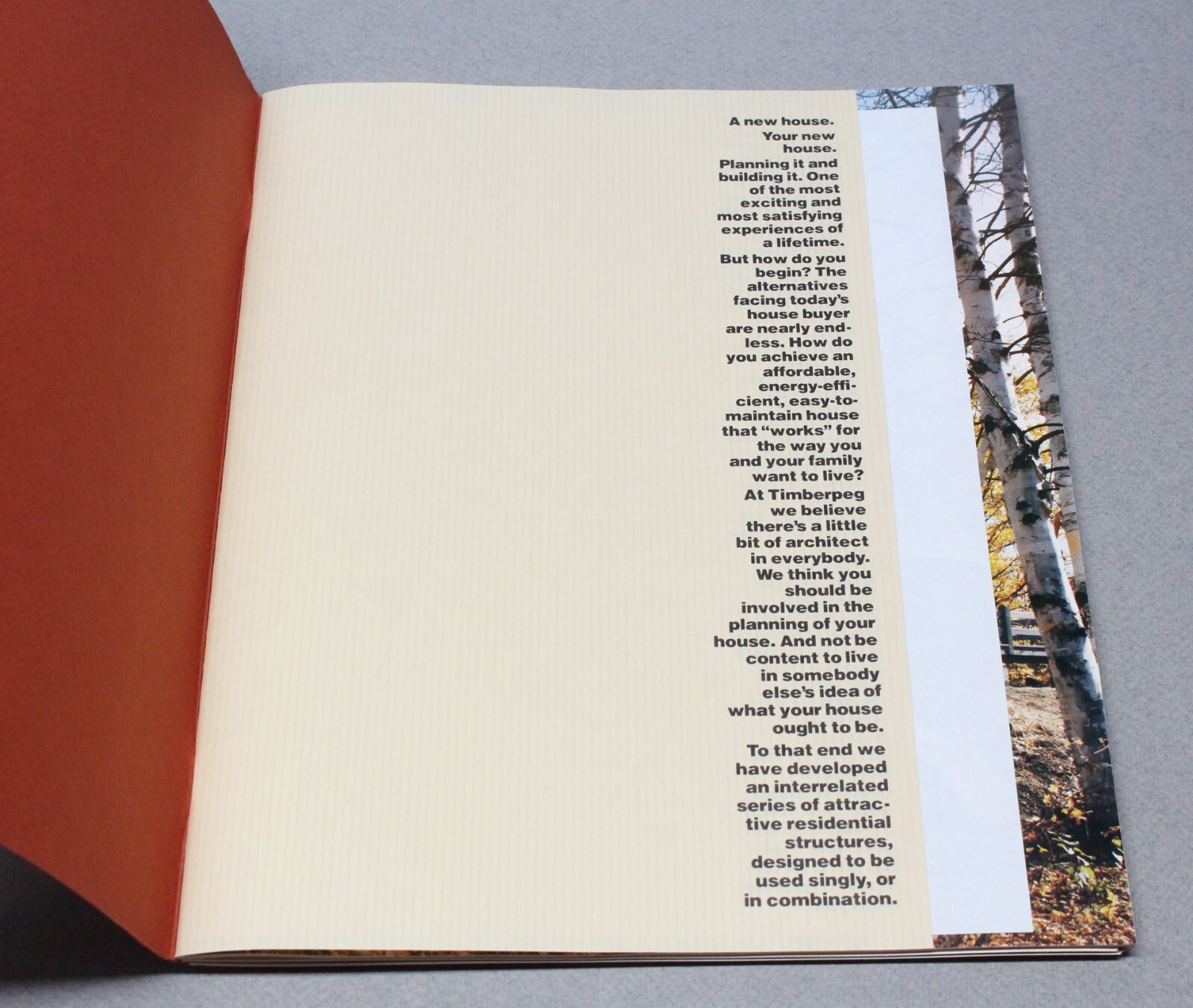 Timberpeg Homes 1980s Catalog / Design Portfolio