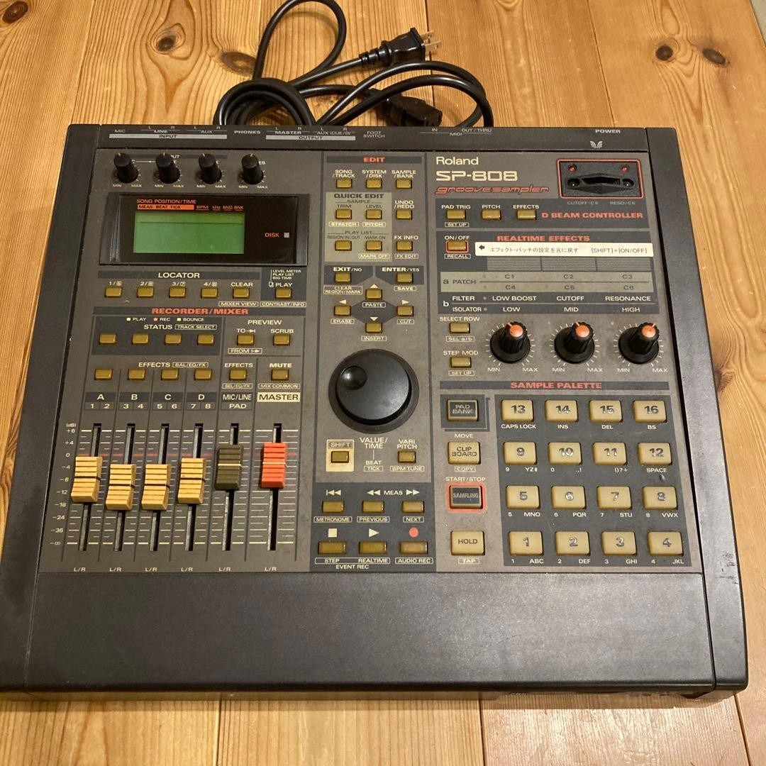 Roland SP-808 Sampler Groovebox Digital Recorder Vintage Used Japan #OS0059