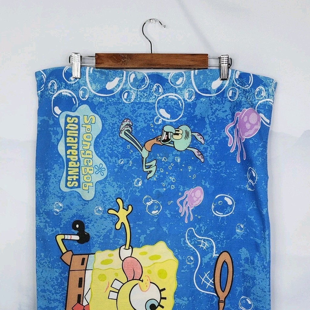 Y2K Nickelodeon Spongebob Squarepants Pillowcase 2001