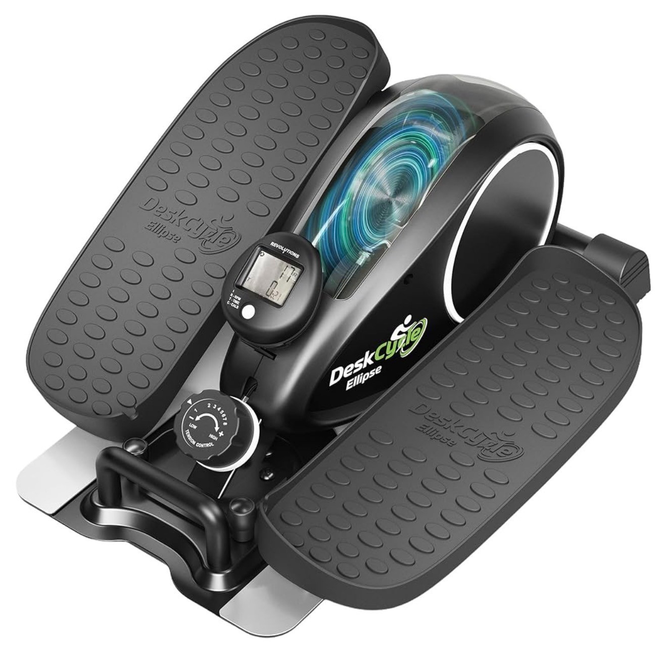 DeskCycle Ellipse Under Desk Elliptical Machine Magnetic Resistance LCD Display