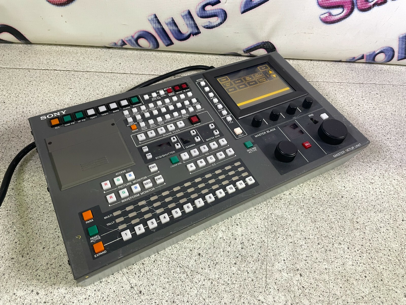 Sony MSU-700A Master Setup Unit