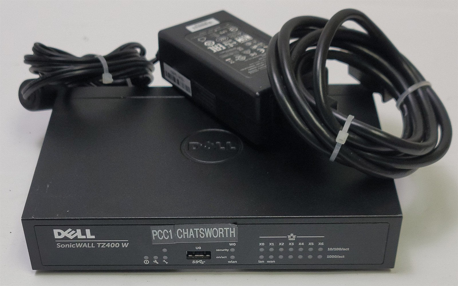 Dell SonicWALL TZ400 W Firewall w/ power adapter