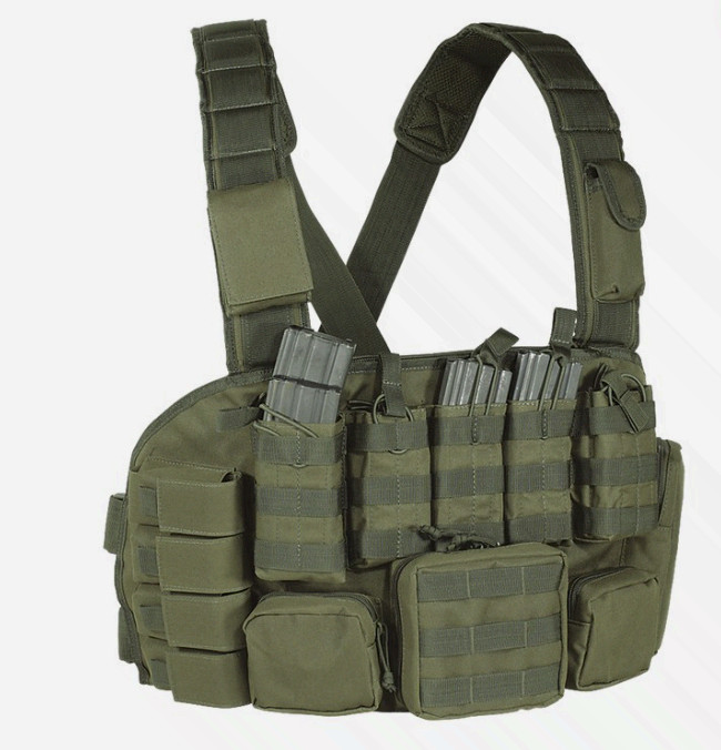 Voodoo Tactical 20-9931 Chest Rig - Olive Drab - REGULAR