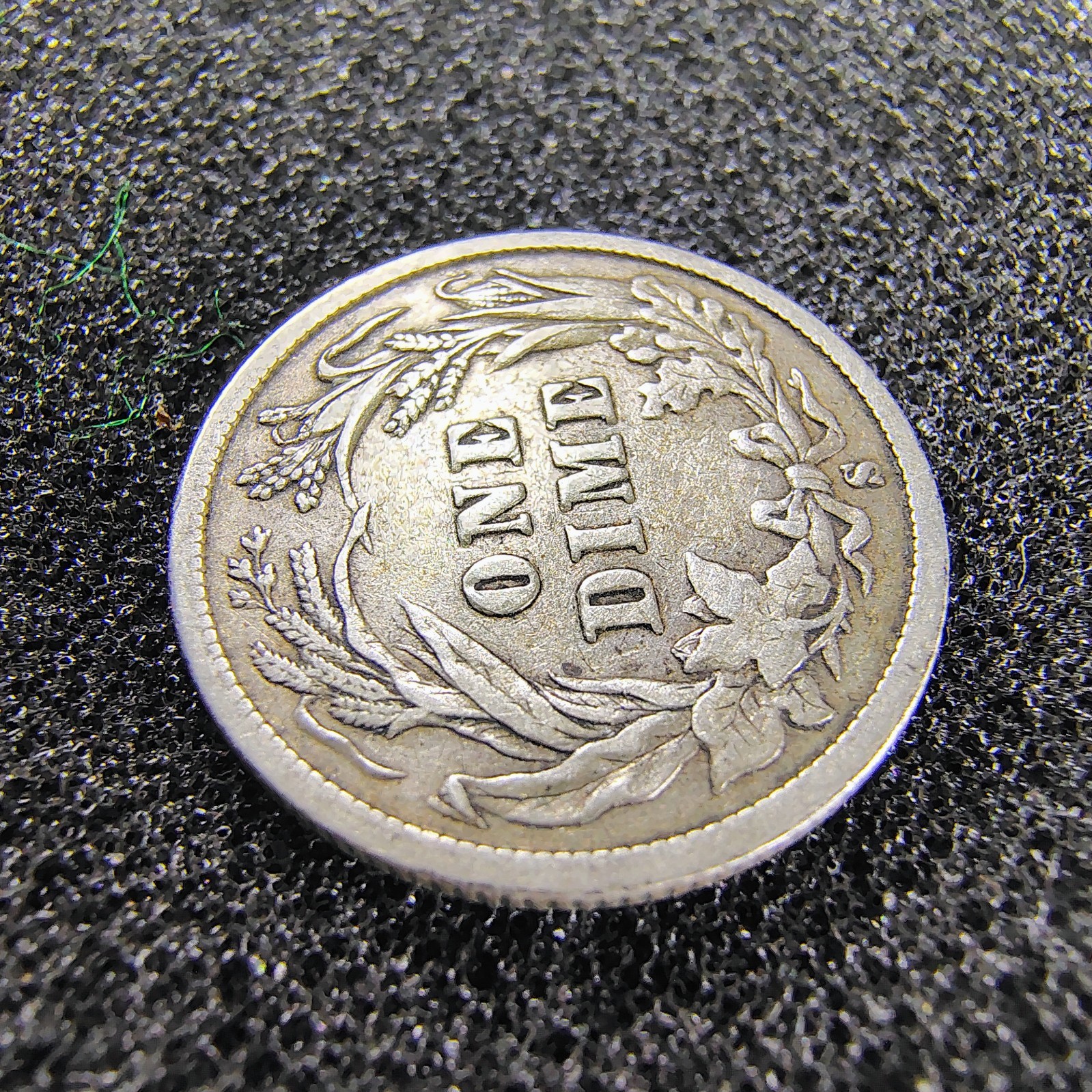 1895-S Barber Dime 10C - Better Date - San Francisco Mint - F-VF - Light Toning