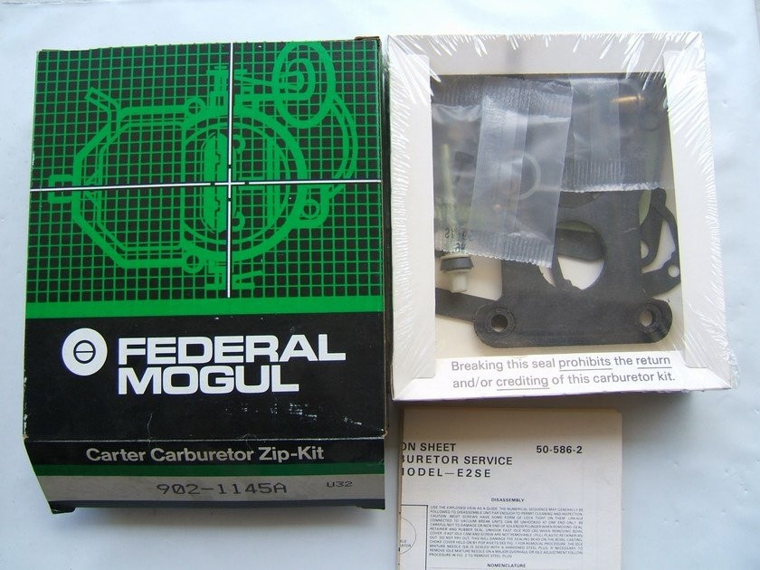 Carter 902-1145A Carburetor Rebuild Kit - 1979-1983 GM 2.5L 151 Rochester E2SE