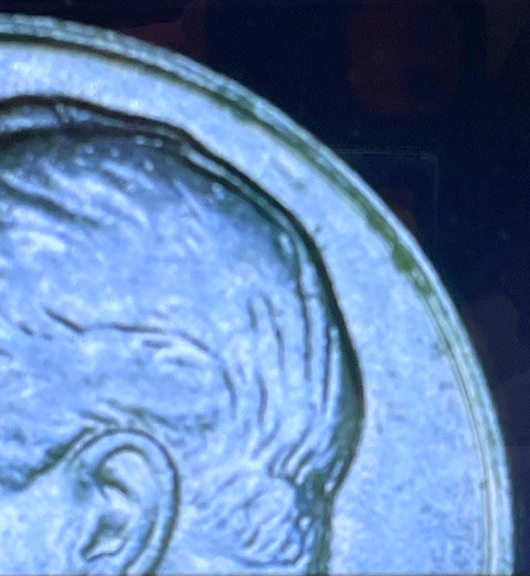 1998-P Roosevelt Dime Misaligned Die Obverse Off Center Error
