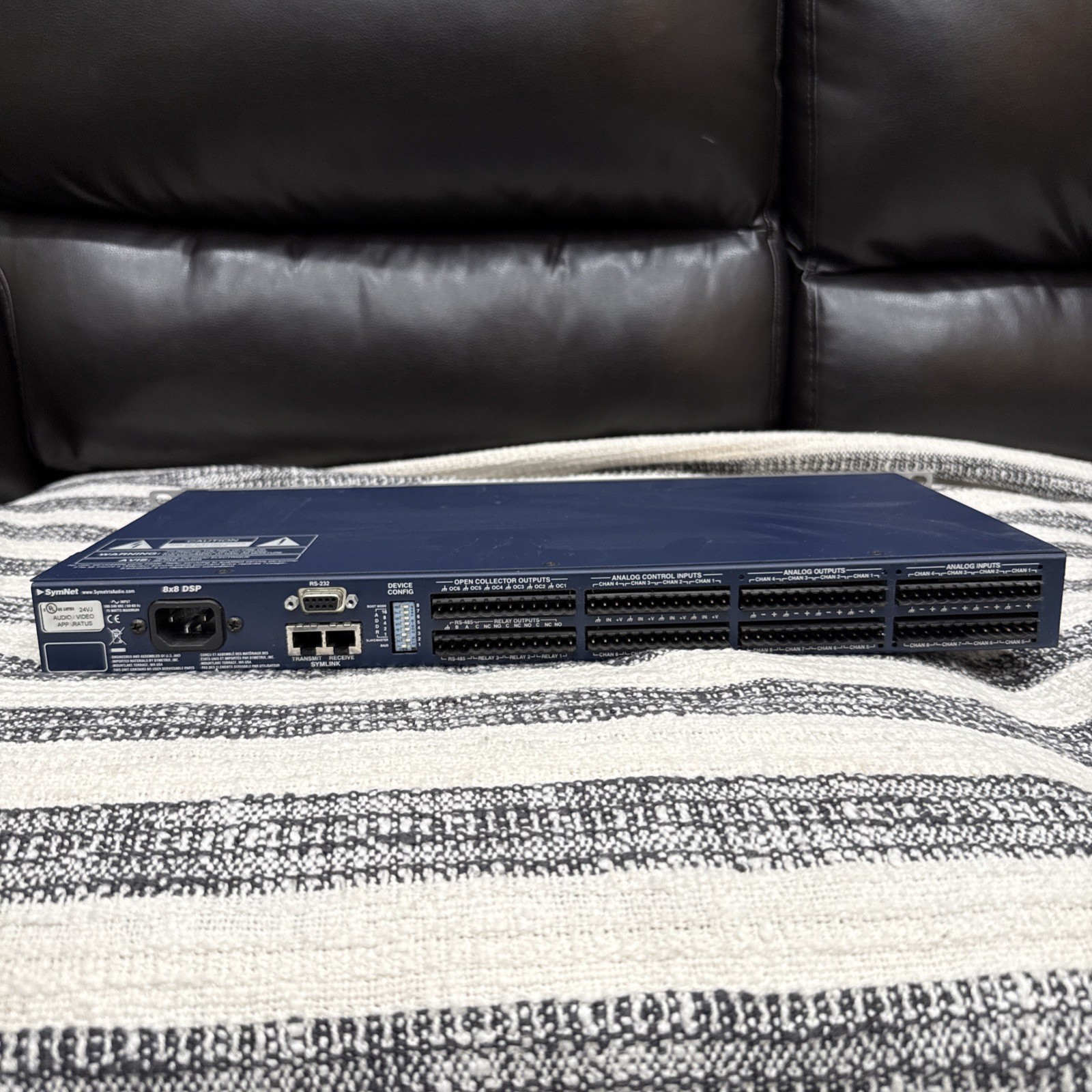 Symetrix SymNet 8X8 DSP Rack Mountable Audio Matrix Digital Signal Processor 🚚