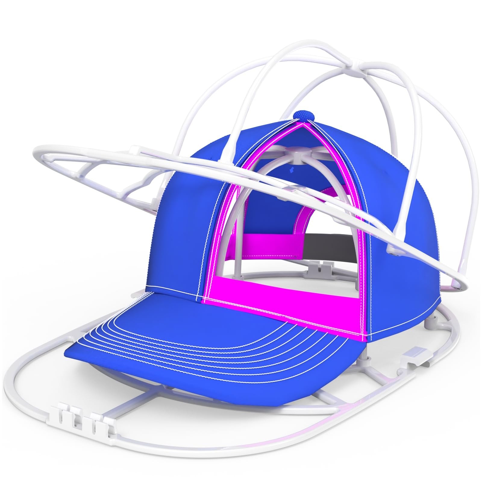 Hat Washer Cage for Washing Machine - Baseball Cap Cleaner Holder, Ball Cap W...
