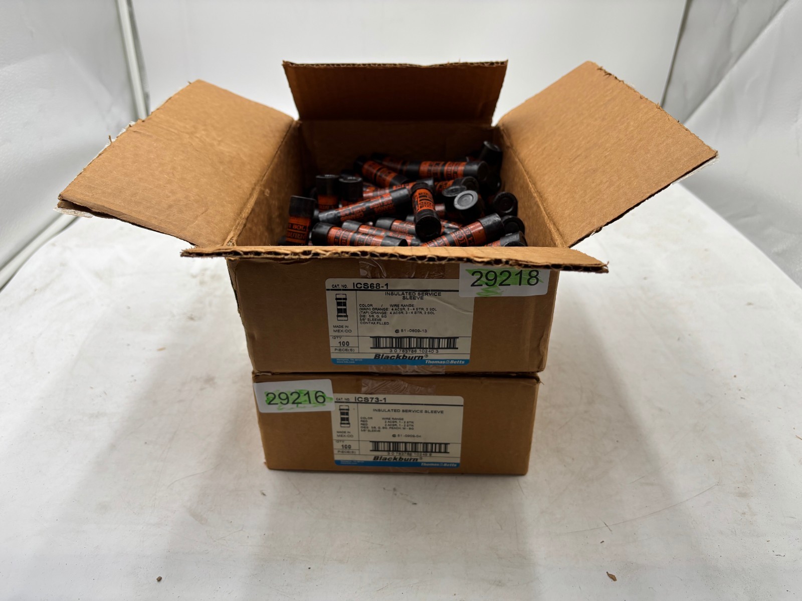 Thomas & Betts ICS68-1 Insulated Service Sleeve Lot of 100 1 Lot Per Order