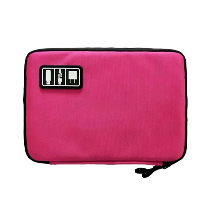 Travel Electronics Cable Organizer Storage Bag Portable Accessories USB Cards