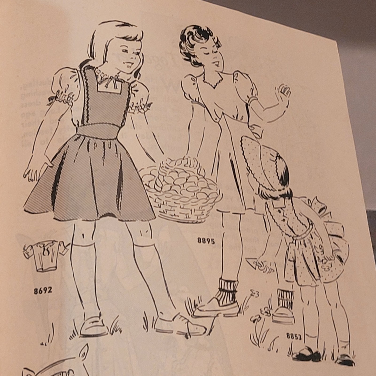 VTG Mail Order M.O. Sewing Patterns 1940s Bag Magic