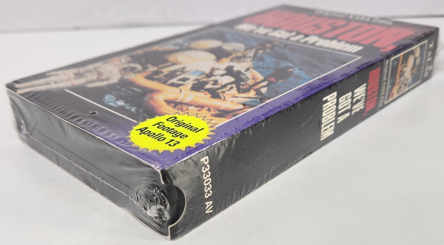 Houston, We've Got a Problem! Apollo 13 VHS *New* 1994