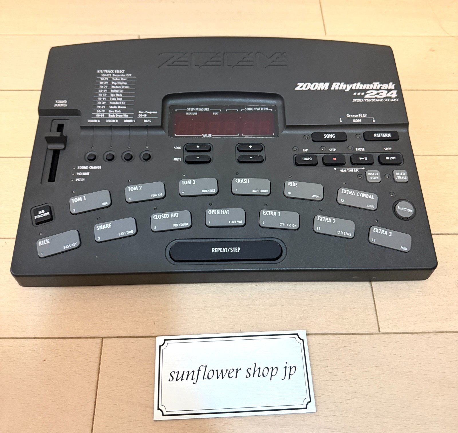 ZOOM RT-234 Rhythm Trak Drum machine Percussion from JAPAN fastshipping 0600