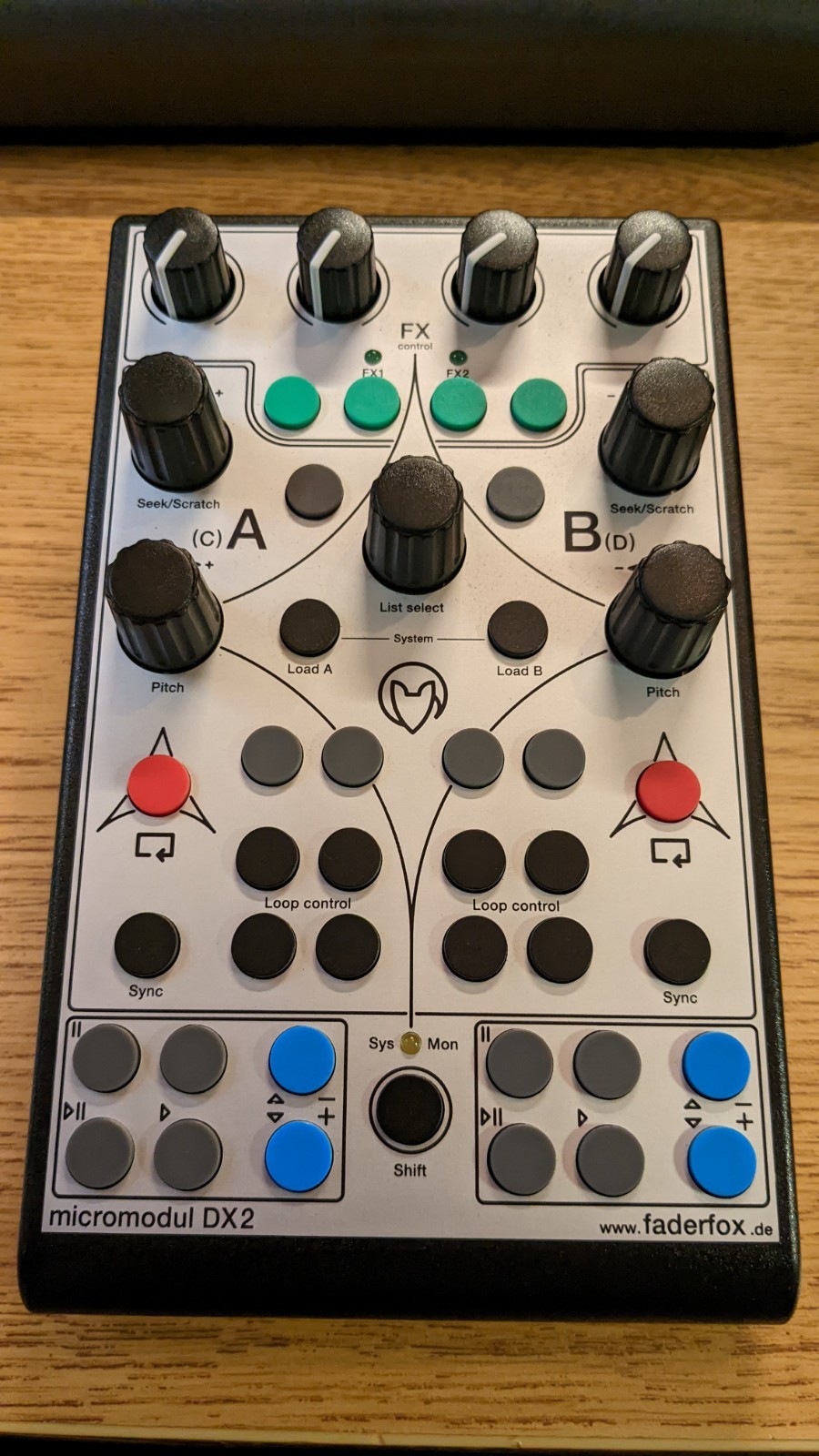 Faderfox DX2 Micromodul