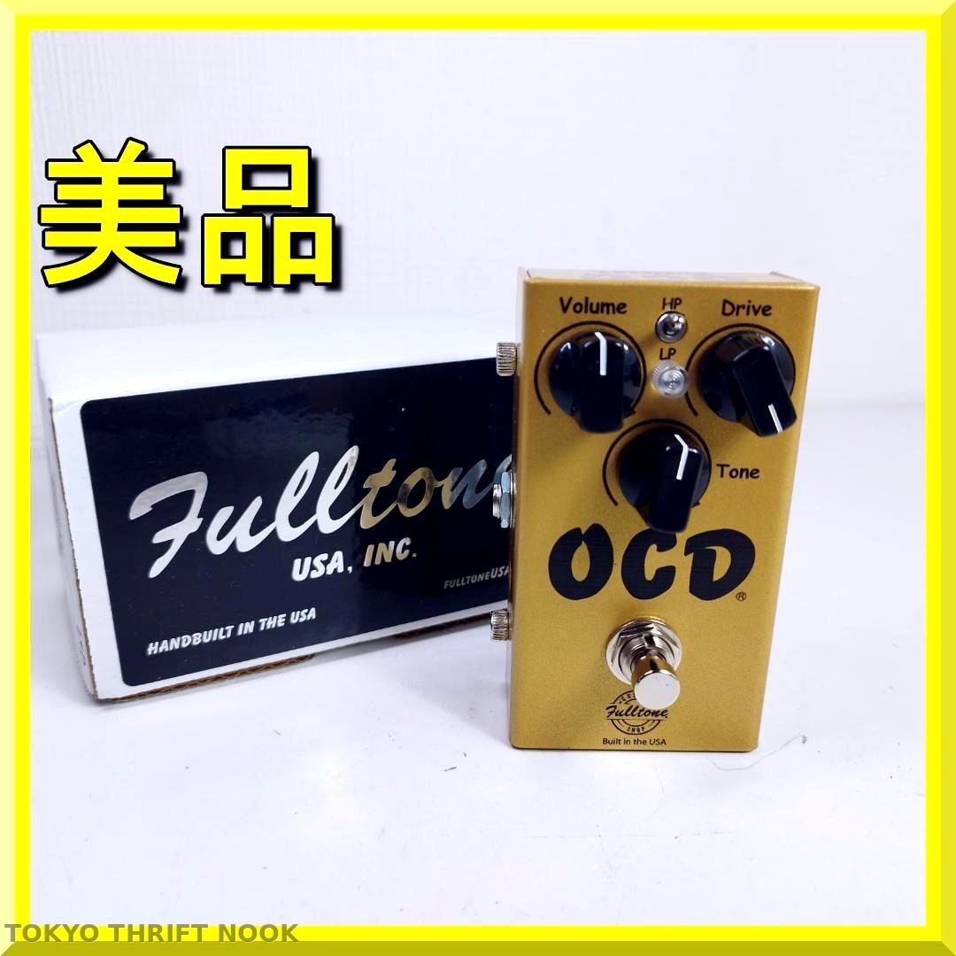 [Excellent] Fulltone OCD Ge Gold Overdrive Distortion Guitar Effects Pedal USA