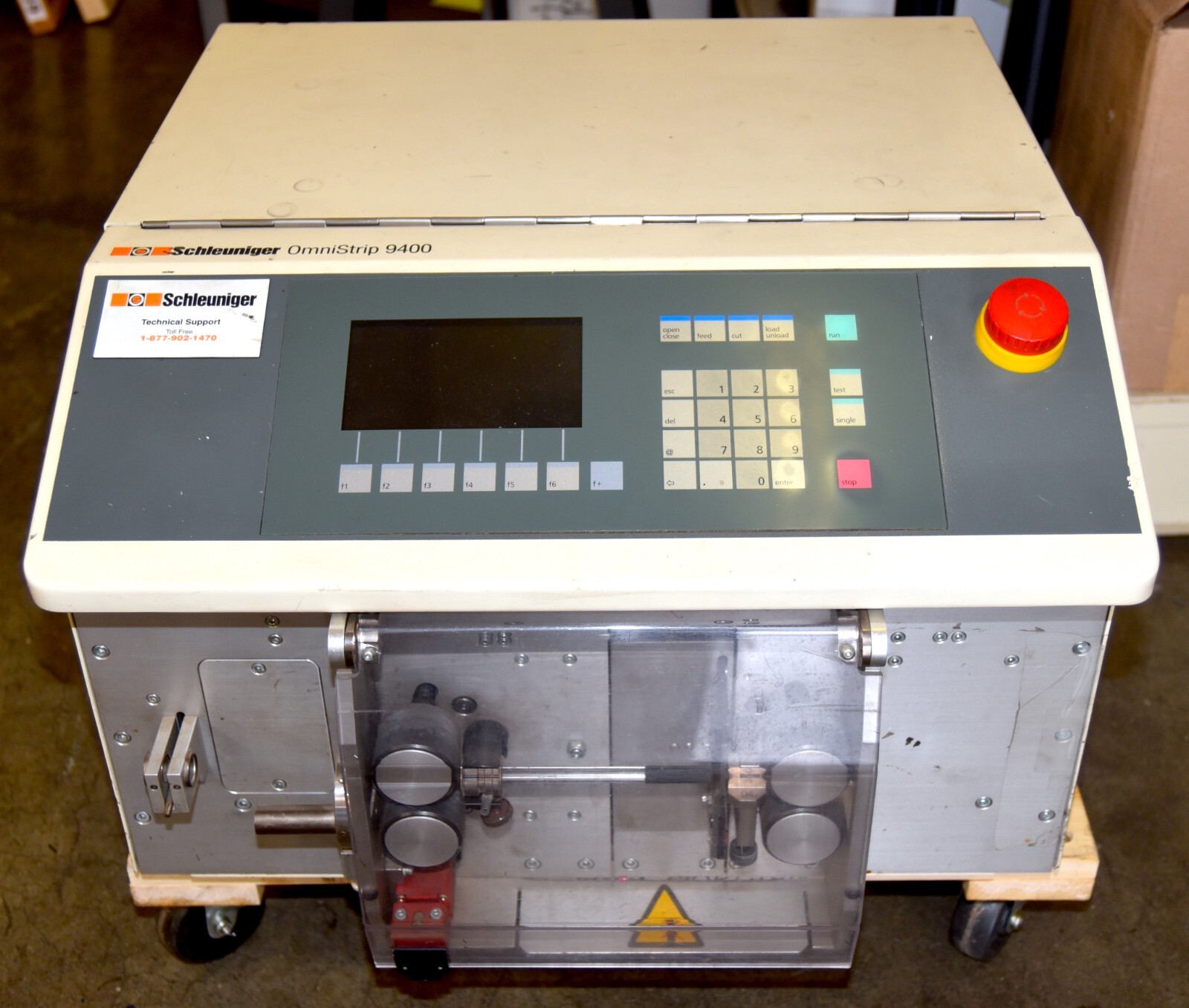 OmniStrip 9400 Automatic Wire Cutting Stripping Machine Schleuniger for parts