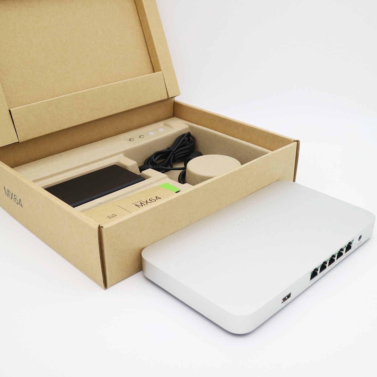 Cisco Meraki MX64 Cloud-Managed Security Appliance Firewall - UNCLAIMED