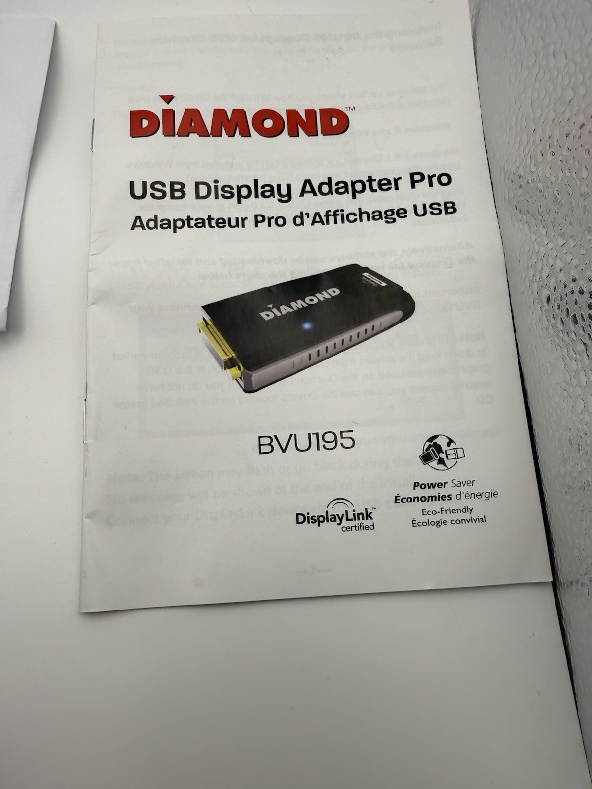 Diamond Multimedia USB External Video Display Adapter Model: BVU195 NEW OPEN BOX