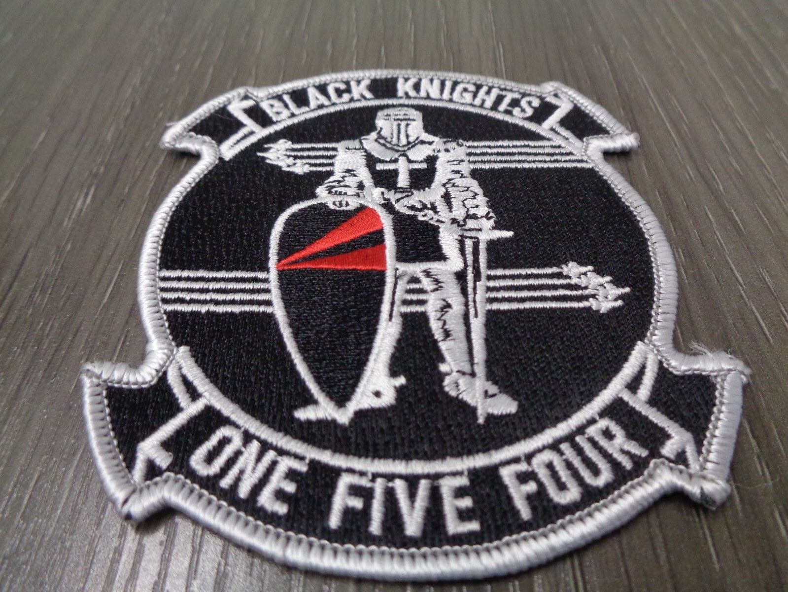 VF-154 Black Knights Squadron Patch – Sew On, 4"