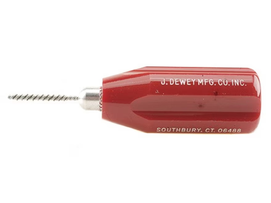 Dewey Shotgun Port Cleaning Tool with 3PK Stainless Steel Brushes
