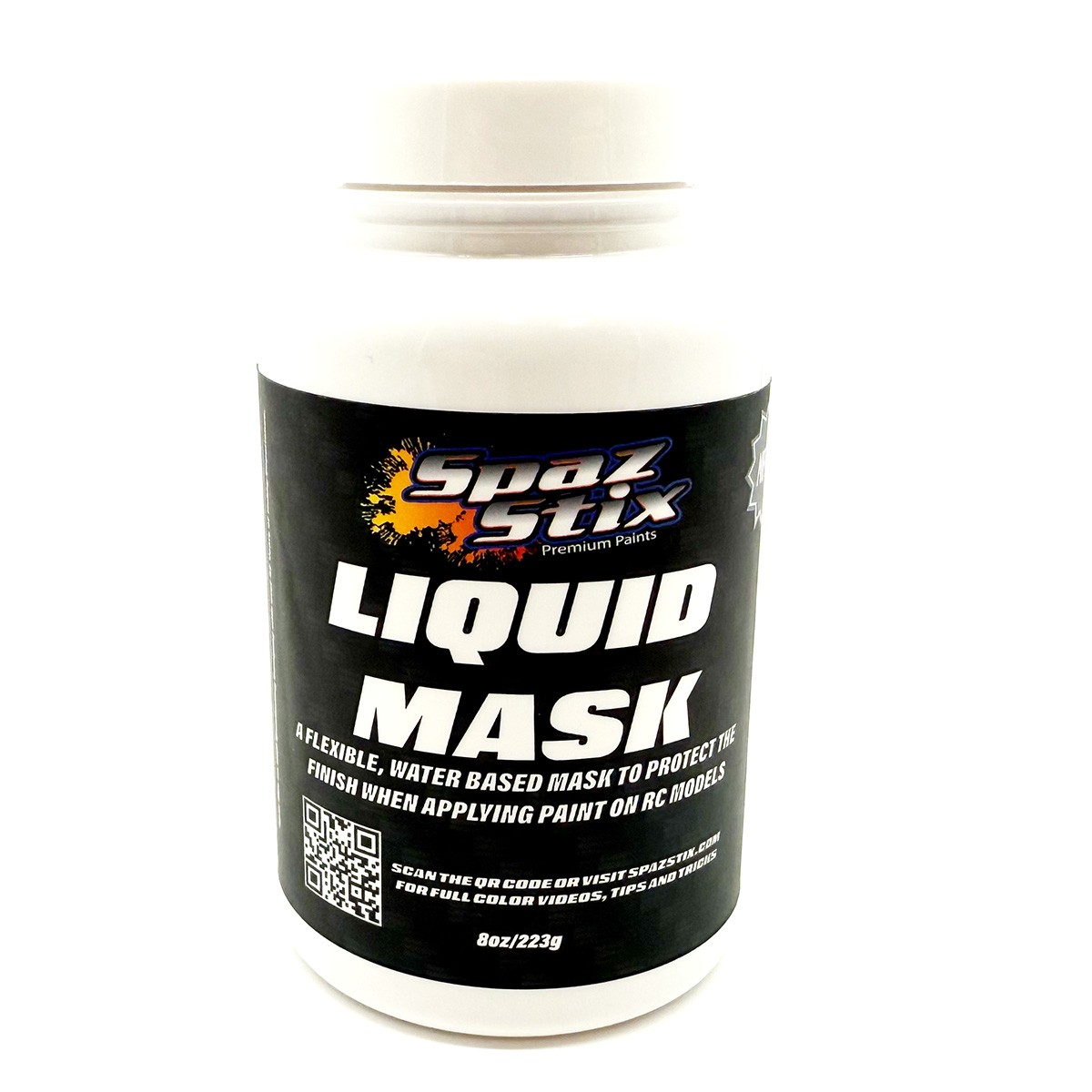 Spaz Stix Water Based Liquid Mask V2 8oz NEW FORMULA SZX0008V2