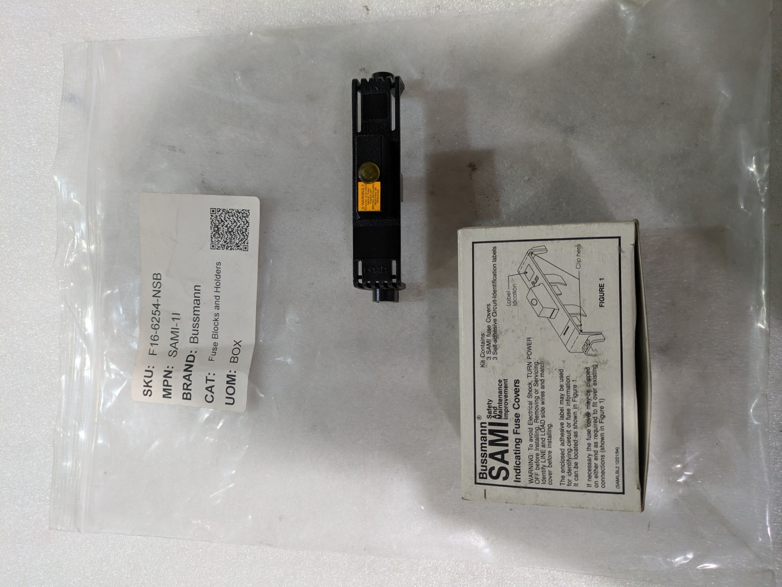 BUSSMAN SAMI-1I  FUSE COVER (BOX OF 3)