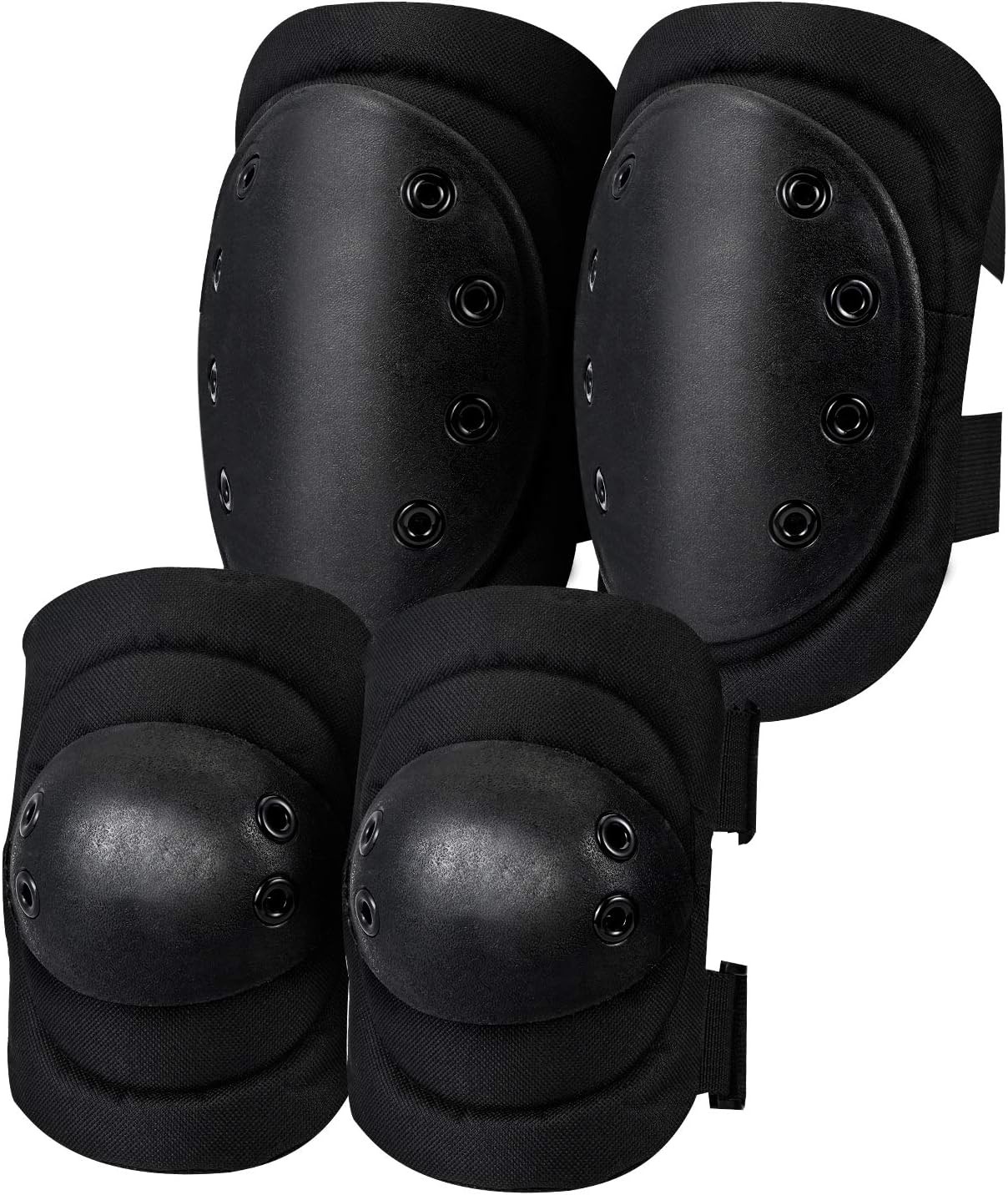 Tactical Knee Pads ,Airsoft Knee & Elbow Protective Pads Guard for Army, Pain...