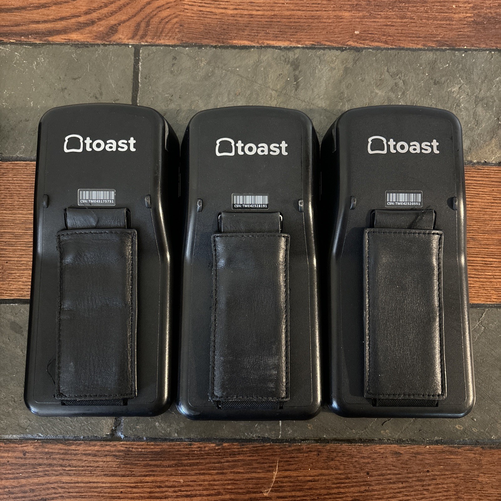 (3) Toast Flex POS Go 2 Handheld Tablet Mobile Computer Device TG200 With Dock