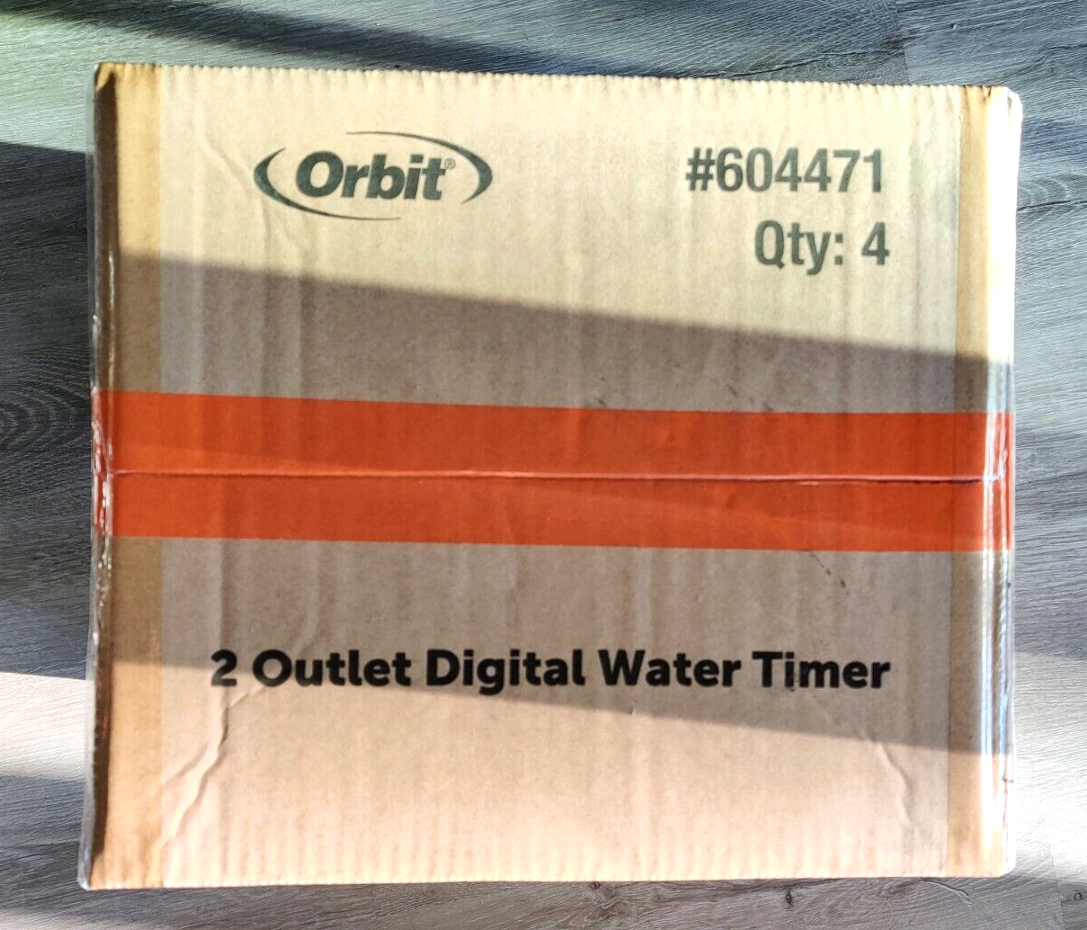 BOX OF 4 Orbit Conserve Digital Water Timer 2 Outlet - NEW Programmable
