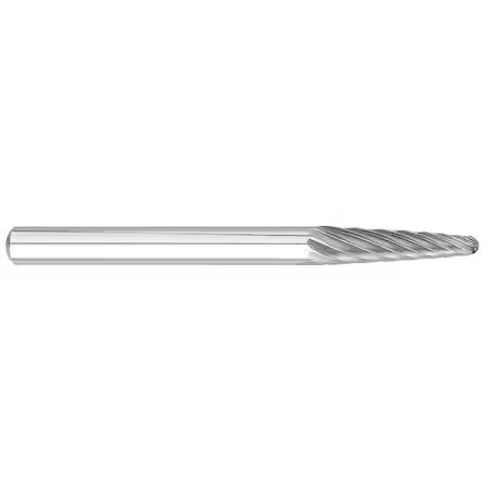 Osg 900-9017 Carbide Bur, 8 Deg. Included Angle, 1/8 In