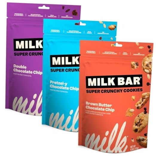 Super Crunchy Cookies – Double 4.5 Ounce (Pack of 3) Chocolate Lovers
