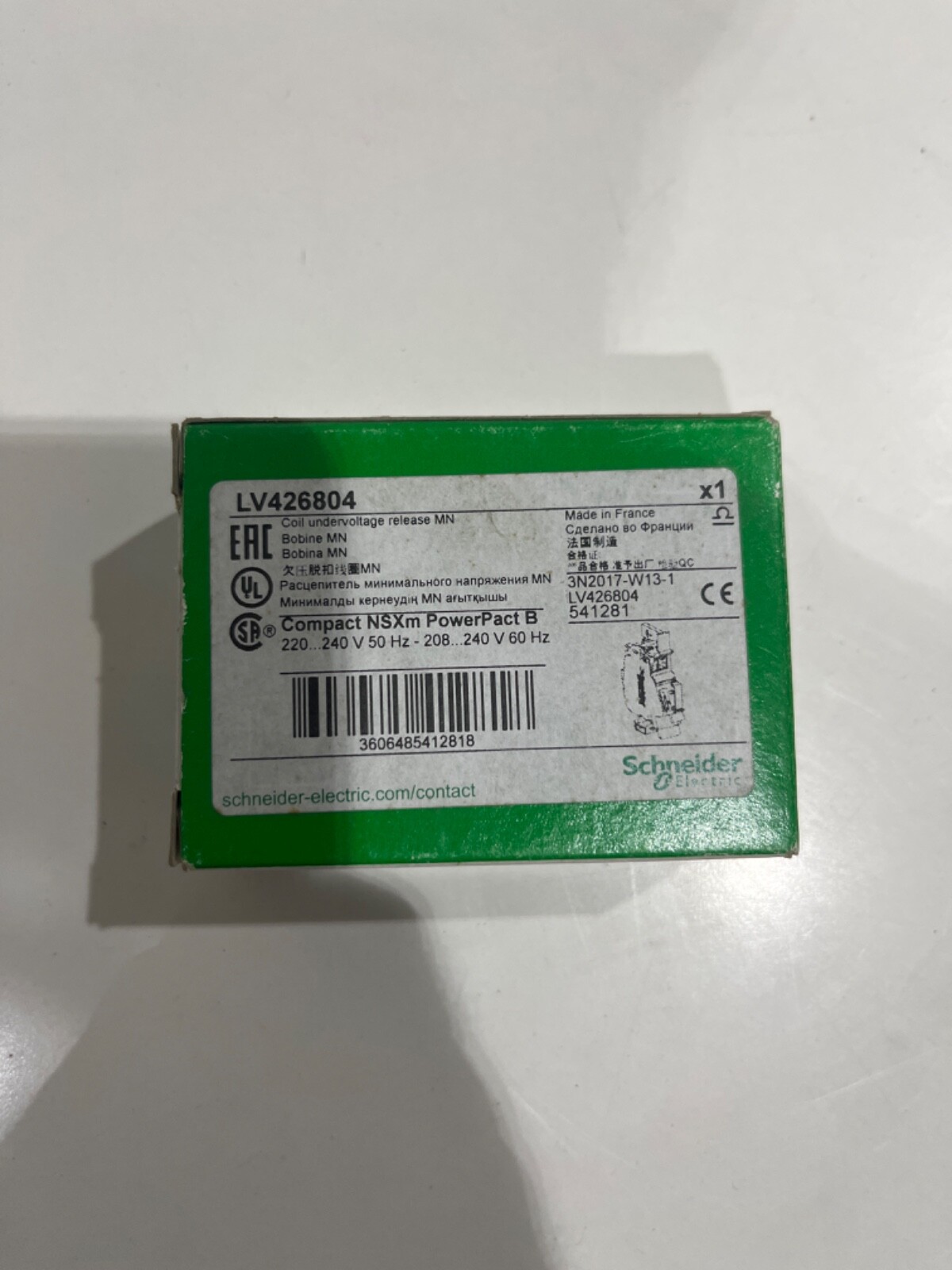 SCHNEIDER ELECTRIC LV426804 / LV426804