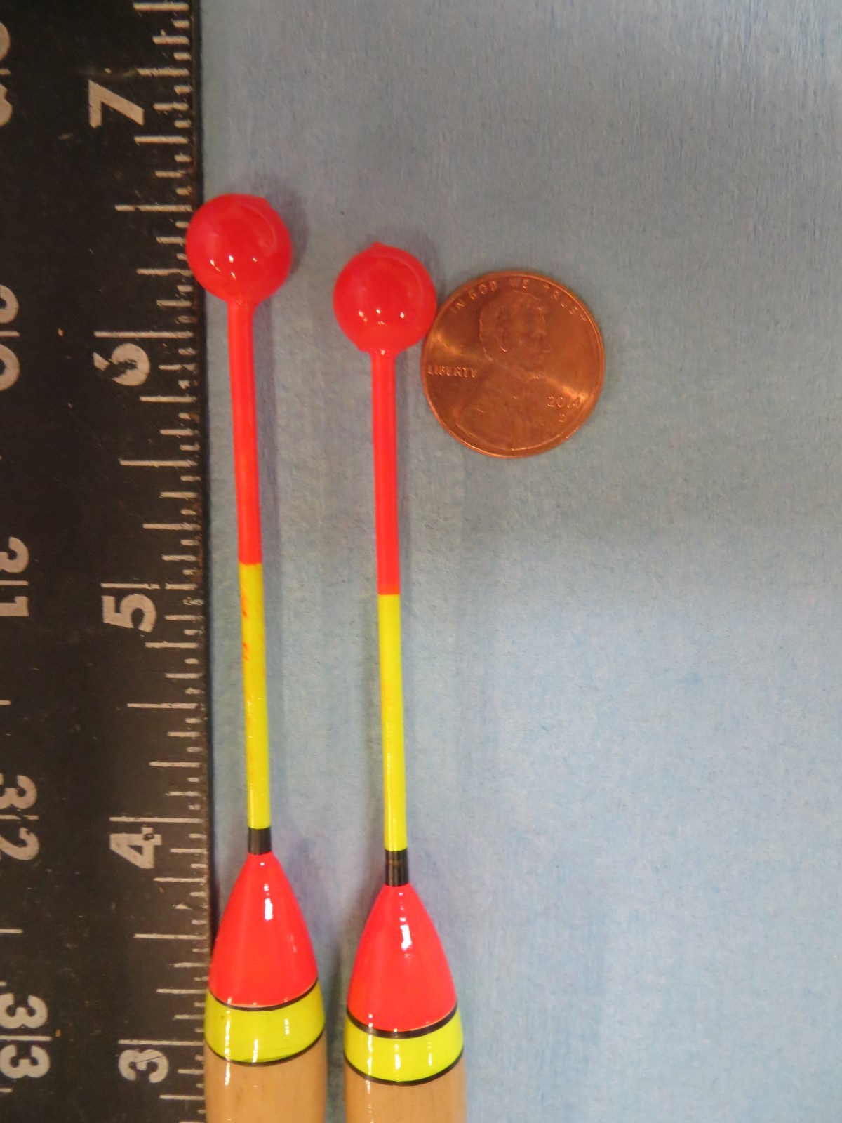 2 New Wood Slip Bobber Floats B11