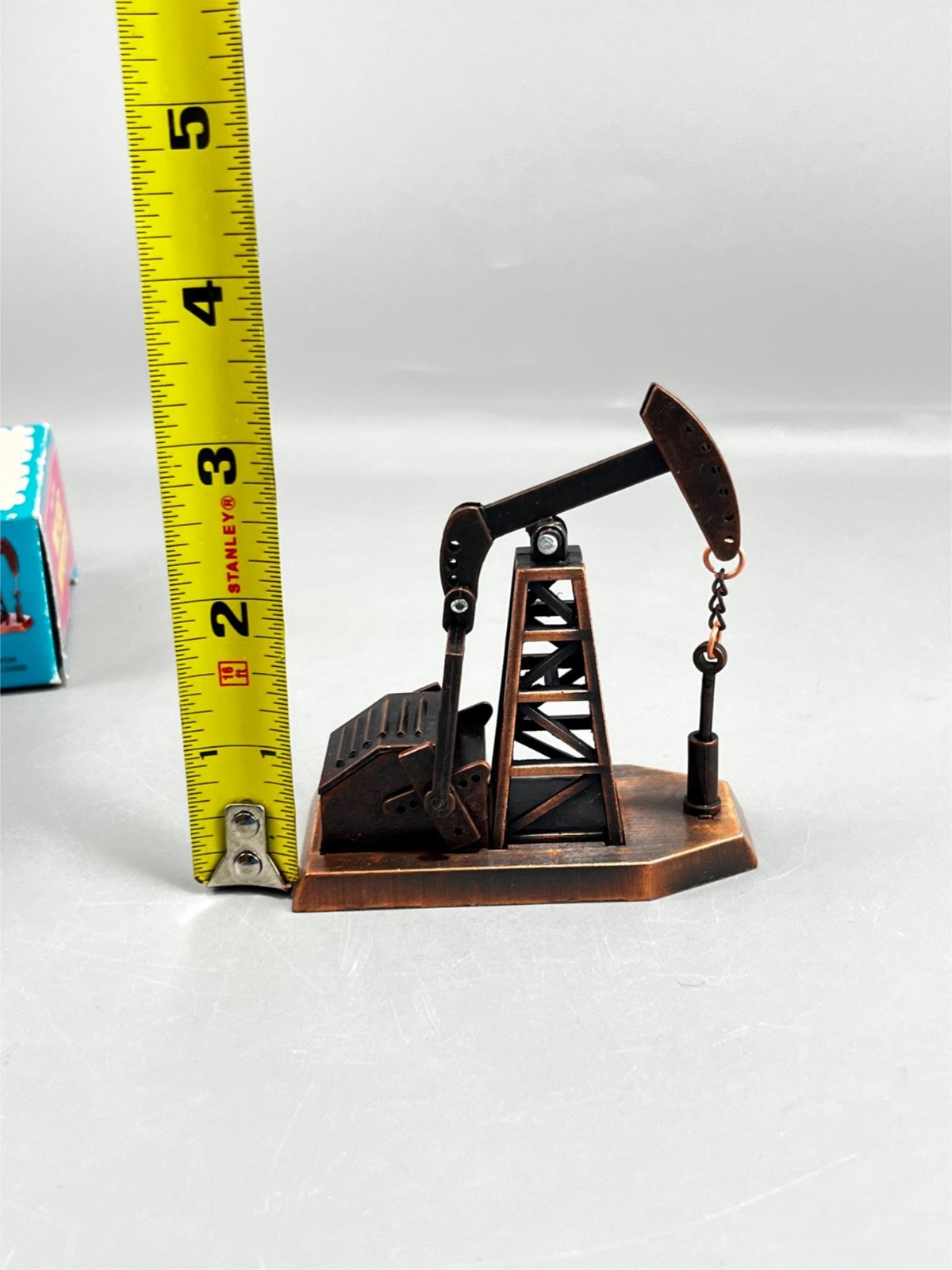 Oil Drill Pump Replica Die Cast Metal Pencil Sharpener