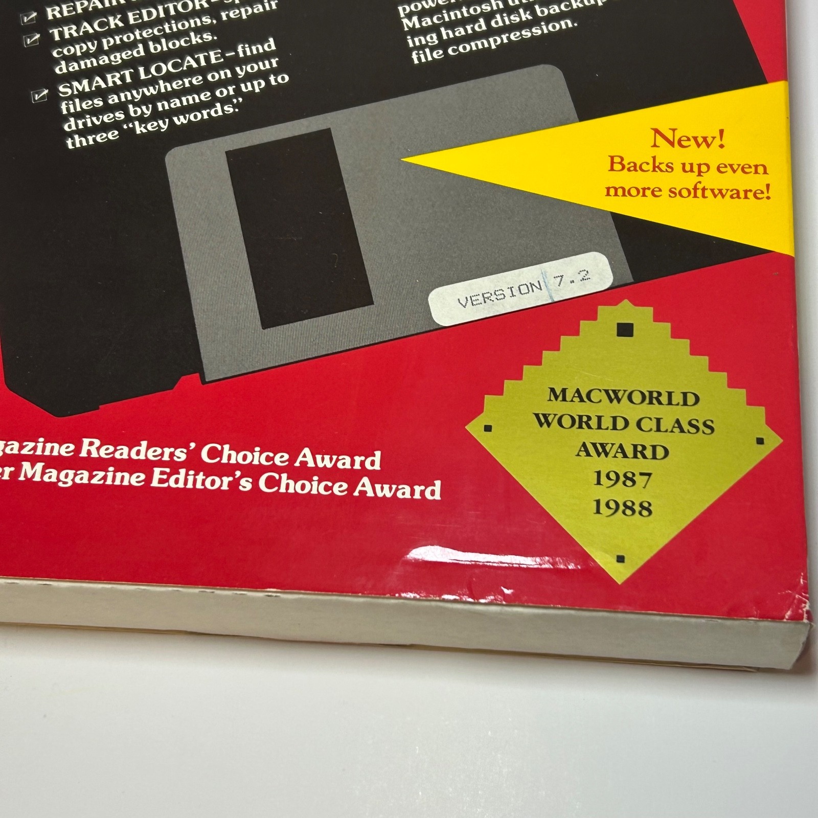 1988 COPY II Disk Tools Apple Macintosh Software Manual & Floppy Disk Ver 7.2