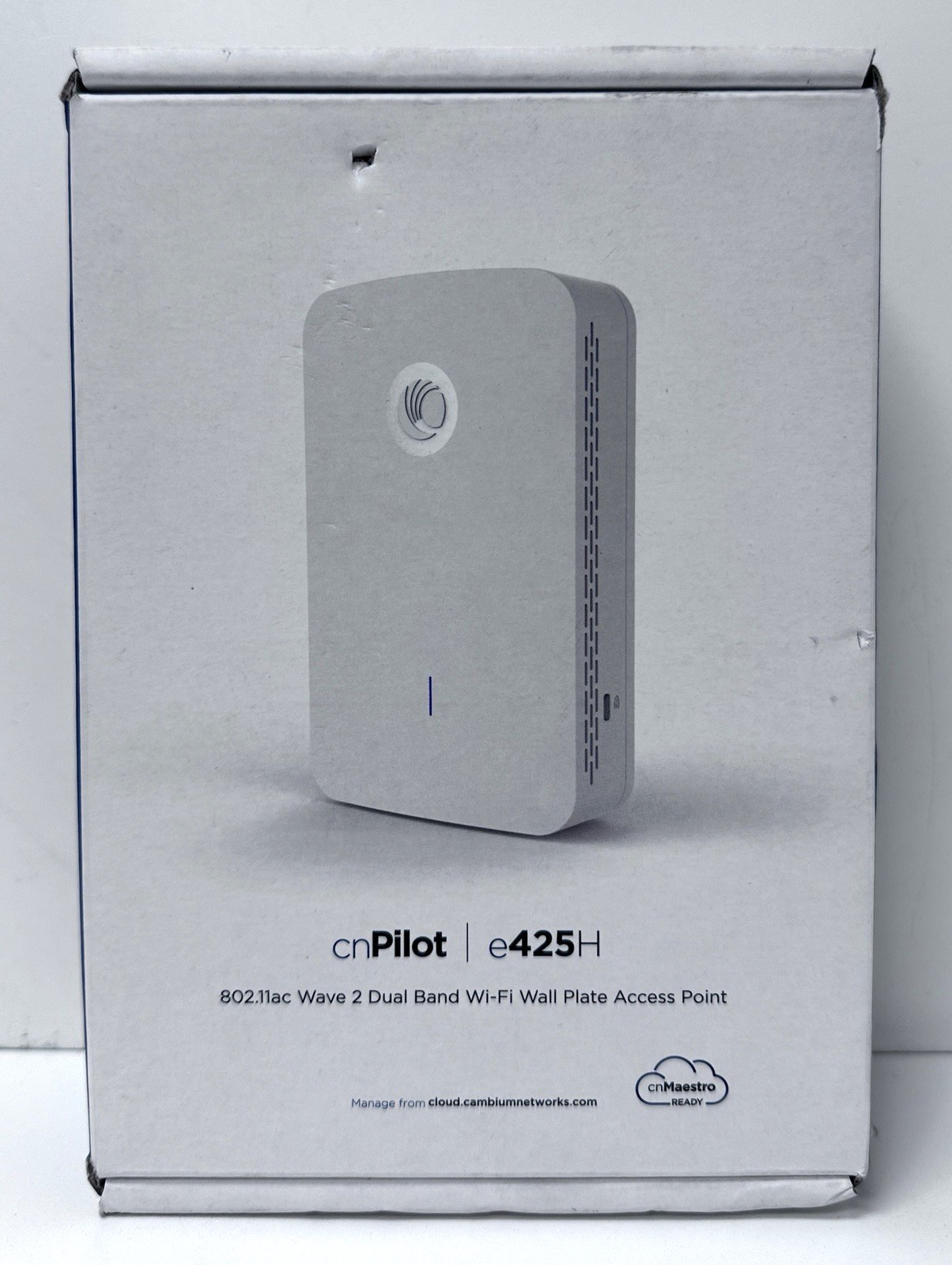 cnPilot E425H 802.11AC Wave 2 Daul Band Wi-Fi Wall Plate Access Point