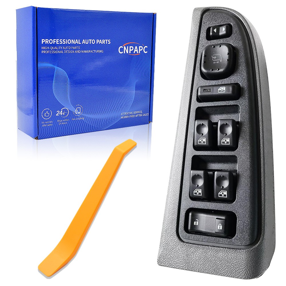 Power Window Switch Driver Left Side OEM 15883320 For 03-07 Chevy Silverado GMC