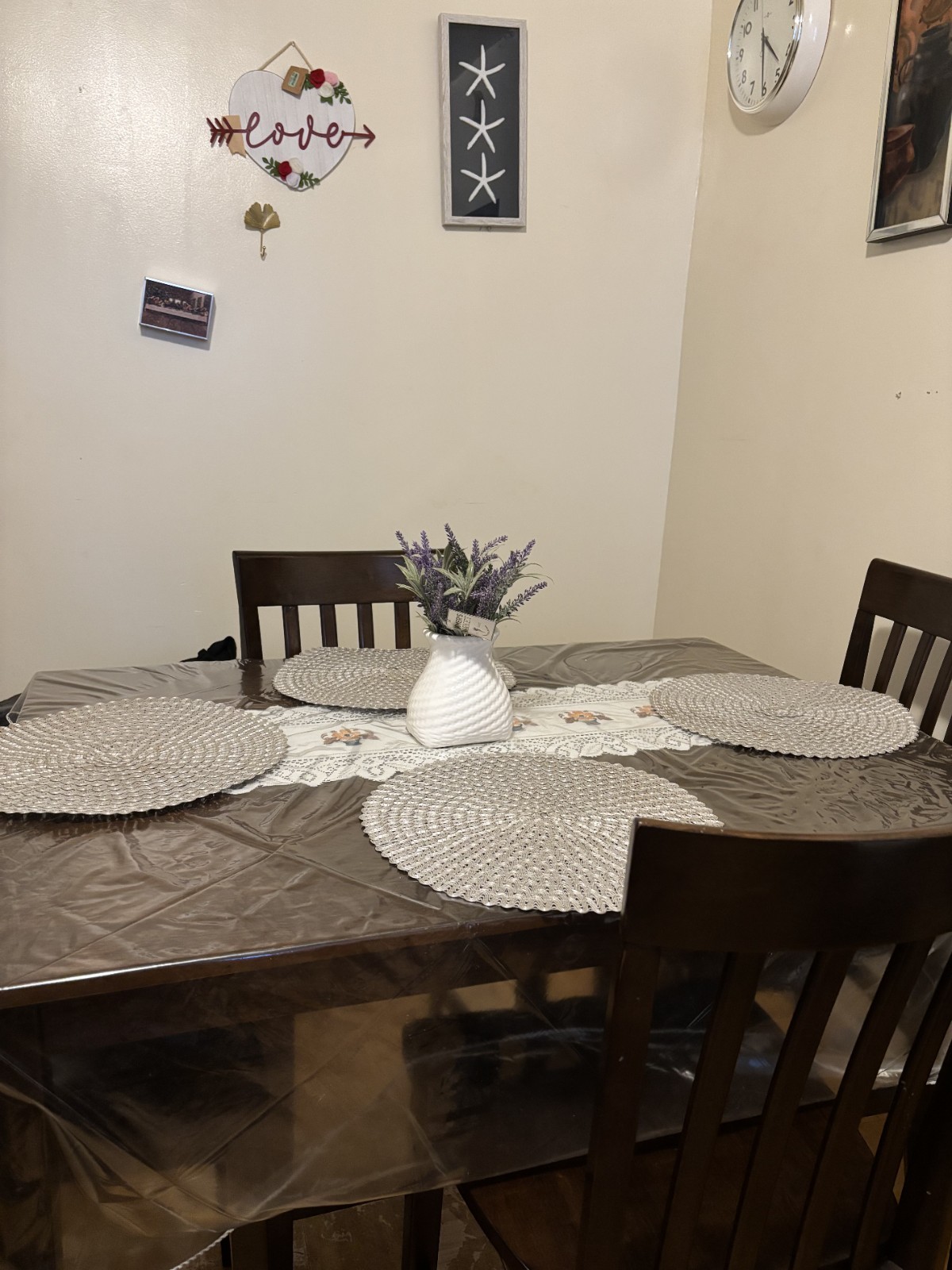 Dining Room Table Set with 4 chairs