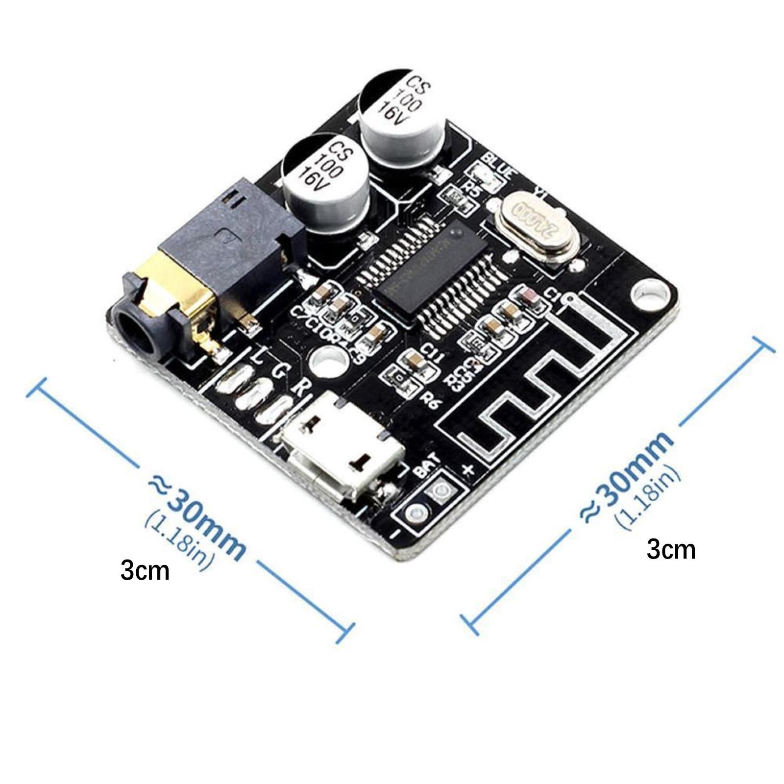 2 Piece Bluetooth 5.0 Amplifier Module Board For Computer Sound Box Speaker DIY