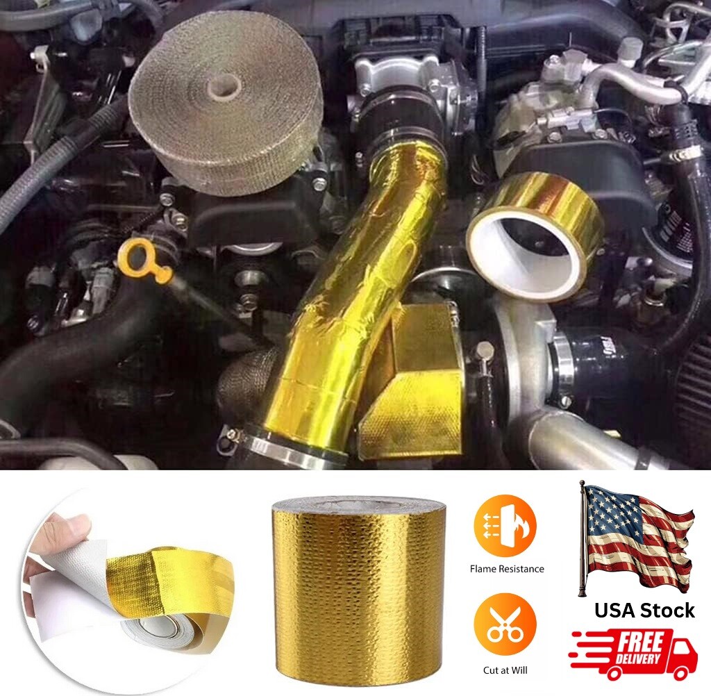 Aluminum Foil Thermal Barrier with Heat Reflective Adhesive Heat Shield Tape USA