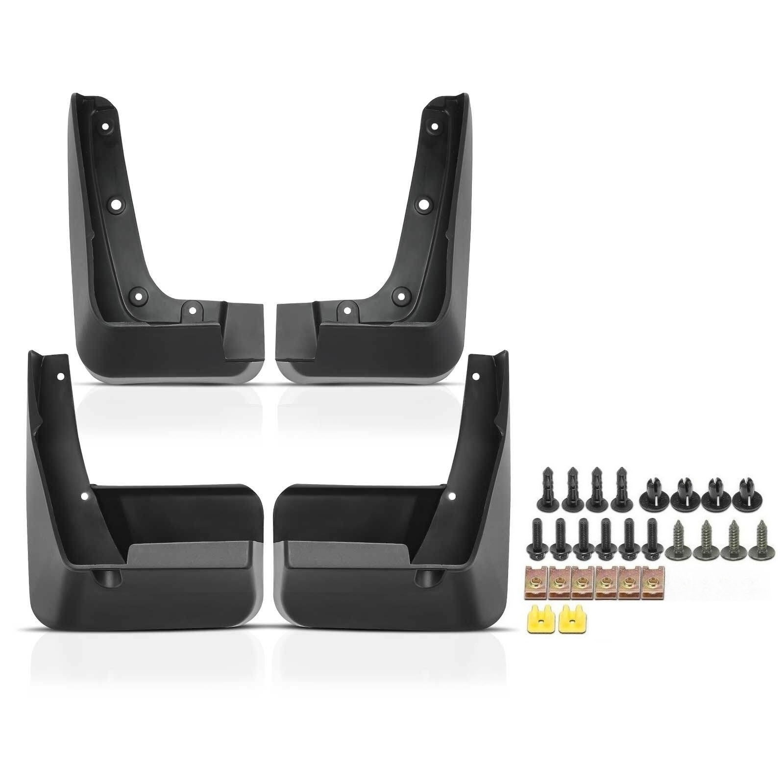 4pcs Front & Rear Mud Flaps Splash Guards Mudguards For 14-18 Subaru Forester